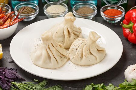 Хинкали с сыром 