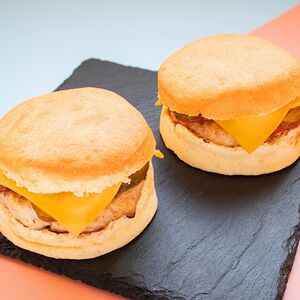 Чизбургер с курицей