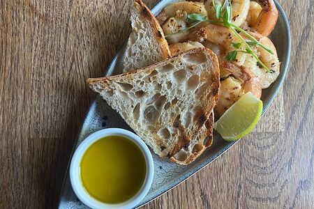 Креветки с соусом сладкий чили