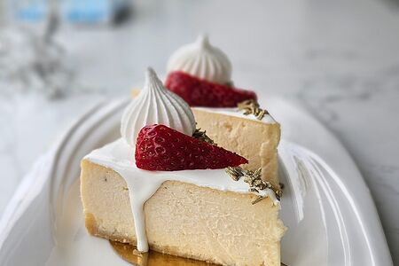 Шелковый Кокосовый чизкейк