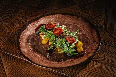 Спинка лосося в паназиатском соусе