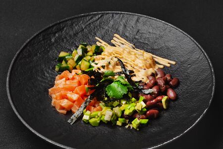 Поке с семгой