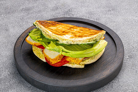 Шварма с курицей (на углях)