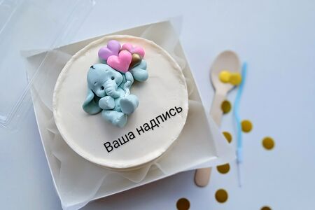 Бенто-торт Слоник