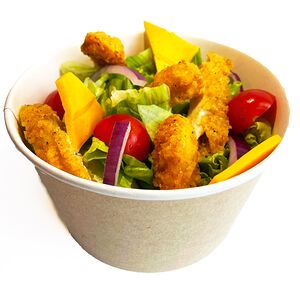 Салат с куриными стрипсами