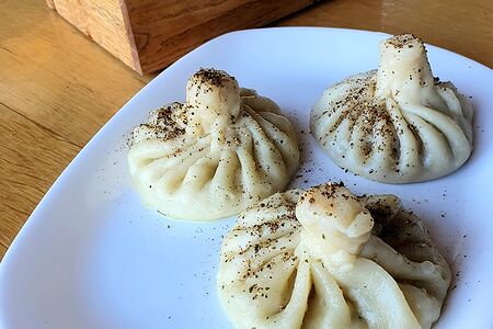 Хинкали с говядиной