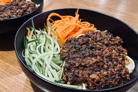 Лапша со свининой