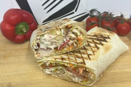 Мини-шаурма со свининой