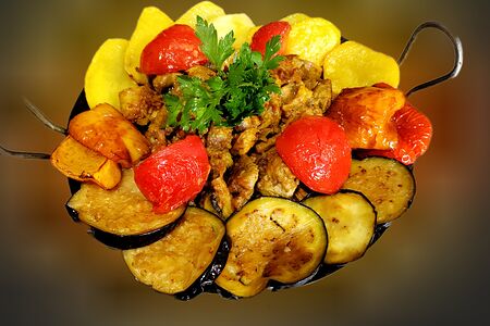 Садж из курицы