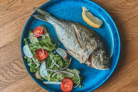 Дорадо запеченное