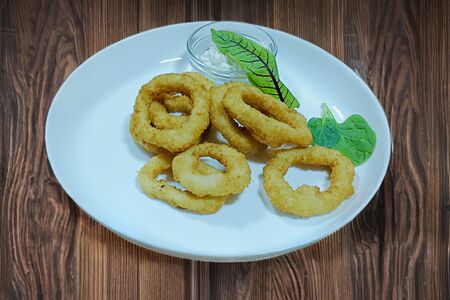 Кальмар в кляре