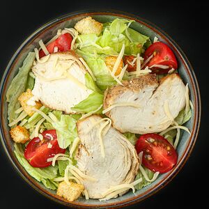 Цезарь с курицей