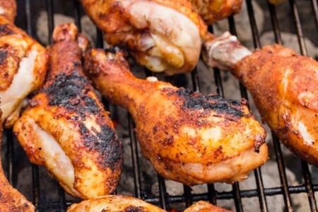 Шашлык из куриной голени