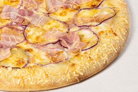 Карбонара на тонком тесте 