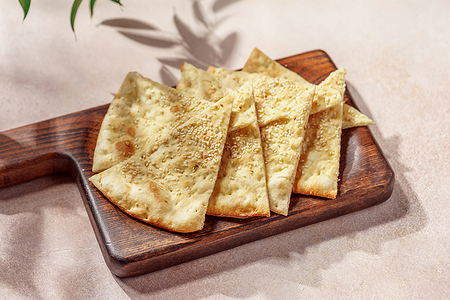 Фокачча с кунжутом