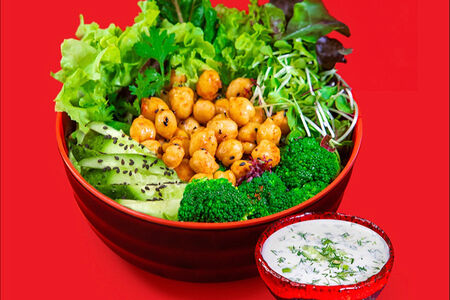 Light нутовый боул