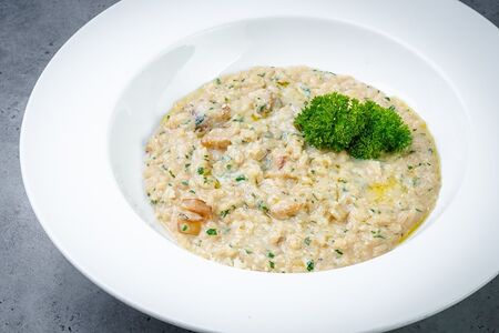 Ризотто с белыми грибами