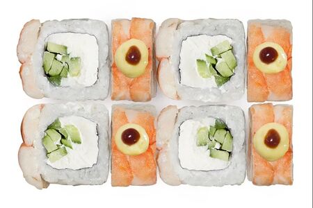 Филадельфия лайт с креветкой