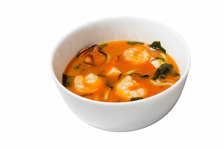 Мисо-суп с креветкой
