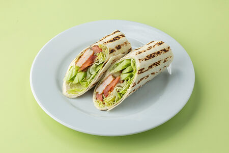 Врап с креветками