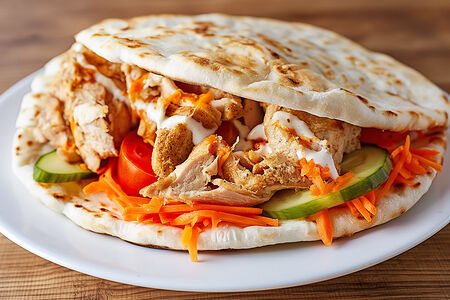 Донар с курицей