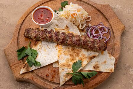 Люля-кебаб из говядины