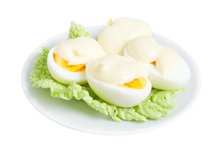 Салат Яйцо под майонезом