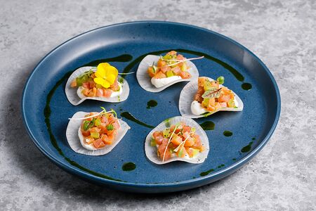 Тартар из лосося