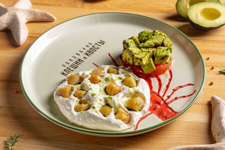 Гребешки в муссе дорблю