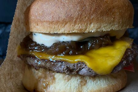 Бургер #1 Луковый мармелад