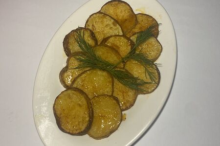 Картофель, запечённый на гриле