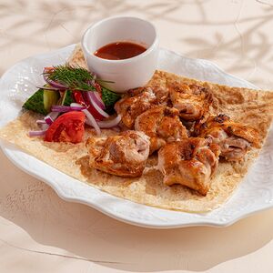 Шашлык из куриного бедра