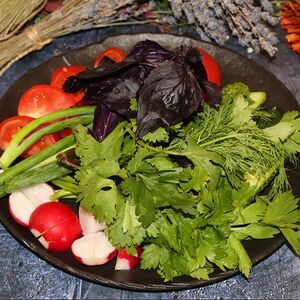 Букет из свежих овощей