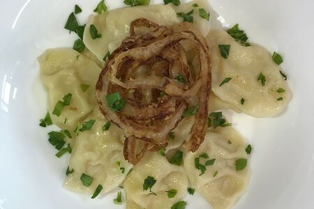 Вареники с картофелем и грибами