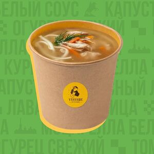 Куриный бульон с картофелем