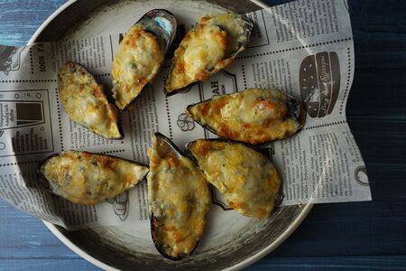 Мидии Четыре сыры