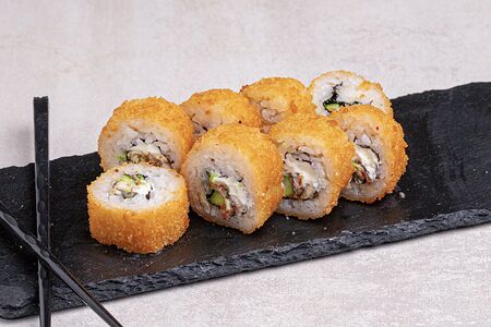 Сырный угорь темпура