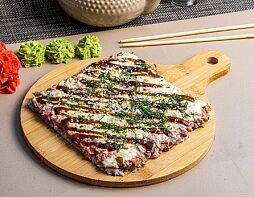 Суши-пицца с курицей