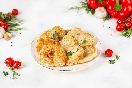 Шницели по-чешски и медальоны куриные