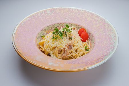 Классические спагетти карбонара