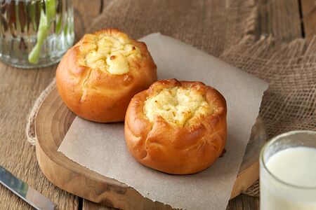 Шаньга с картофелем