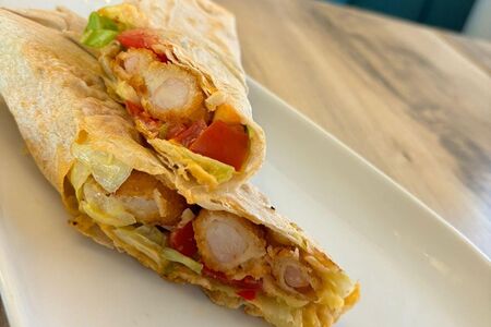 Шаверма с креветками