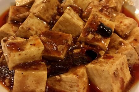 Тофу в соусе чили