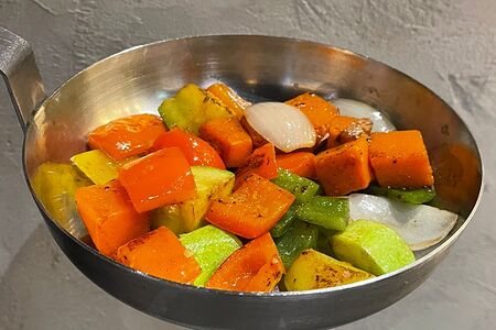 Средиземноморские овощи на гриле