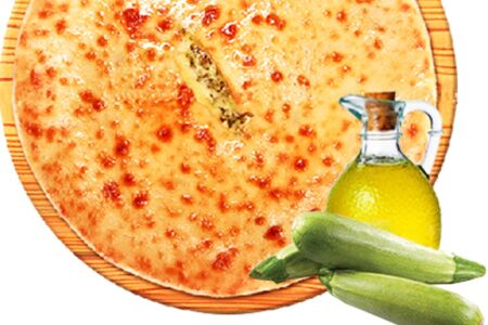 Постный пирог с кабачками