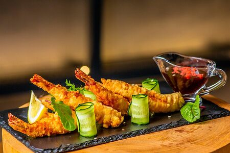 Креветки Темпура