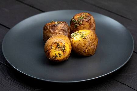 Картофель с ароматным маслом