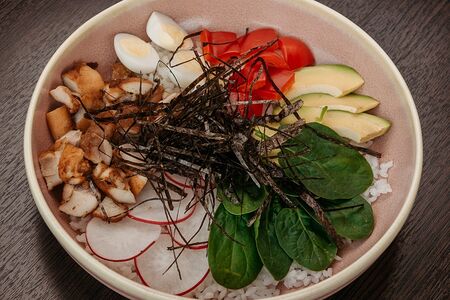 Поке с курицей