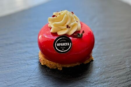 Мусс клубника-базилик