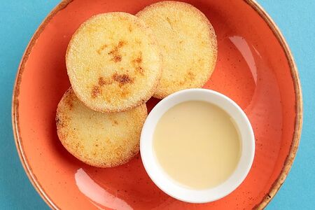 Сырники со сгущенкой